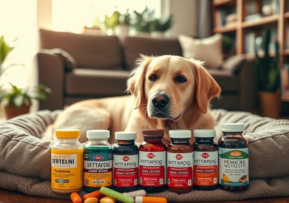 Suplementacja witamin u starszego psa – Wszystko, co musisz o tym wiedzieć!