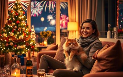 Sylwestrowe imprezy z kotem – co jest w porządku, a co nie?