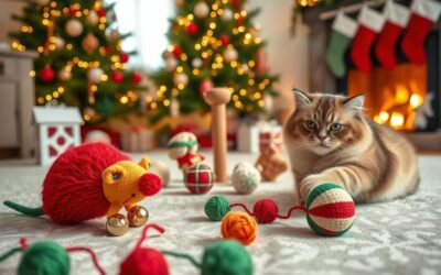 Blog o kotach 24 Świąteczne pomysły na zabawki dla kotów