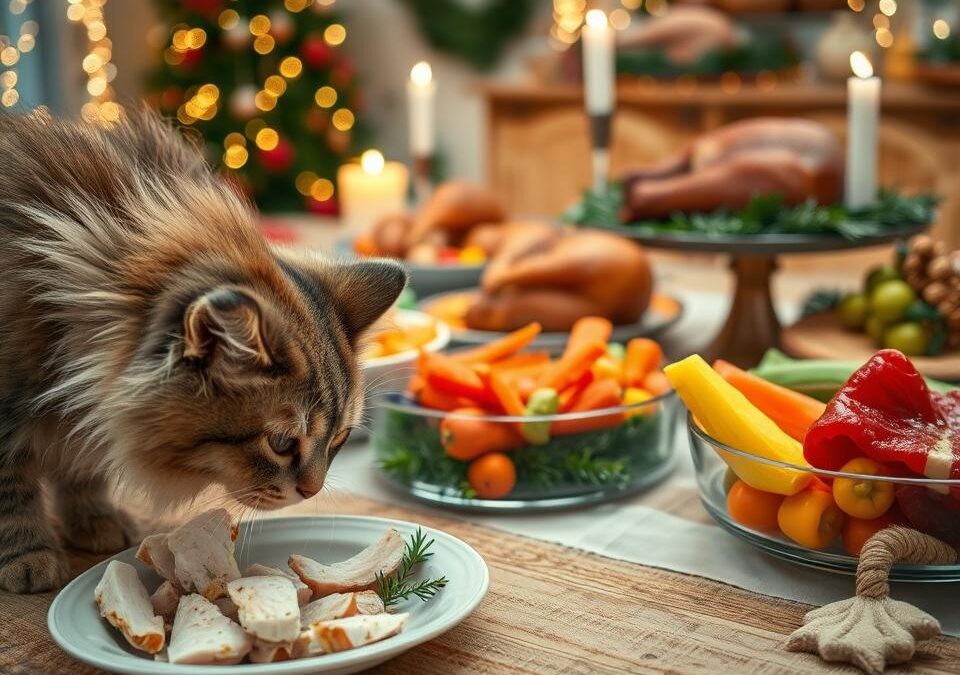 Resztki z wigilijnego stołu – co może zjeść Twój kot?