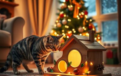 Blog o kotach 24 Jak przygotować świąteczny karmnik dla kota?