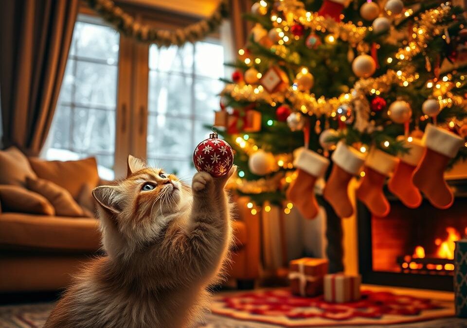 Świąteczne wspomnienia z kotami – historie opiekunów
