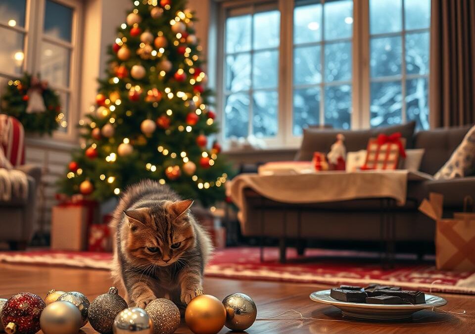 Czego NIE robić z kotem w świeta?