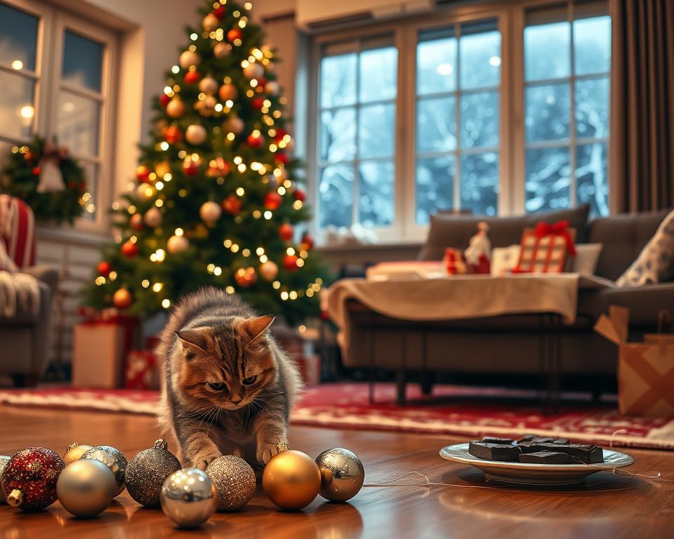 świąteczne zakazy dla kota