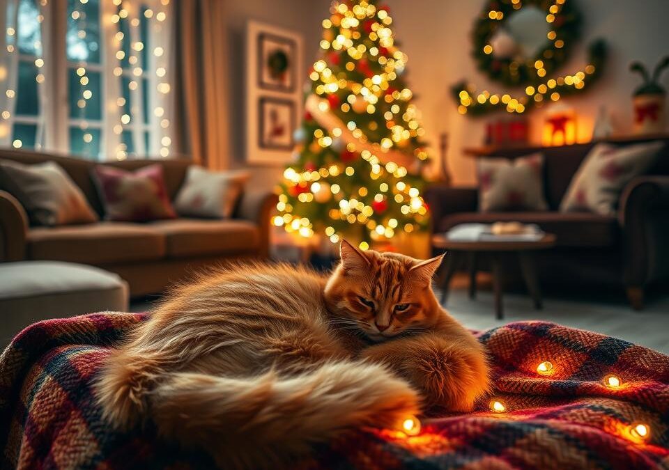 Koty i świąteczny blask – jak na nie wpływa?