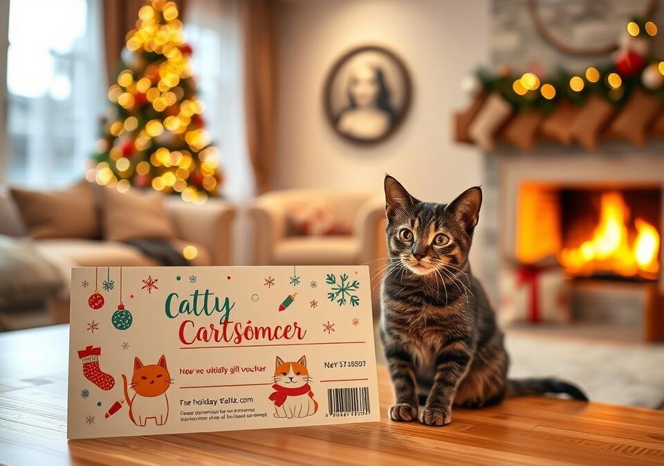 Bon prezentowy dla kociarzy – świąteczne rozwiązanie na ostatnią chwilę
