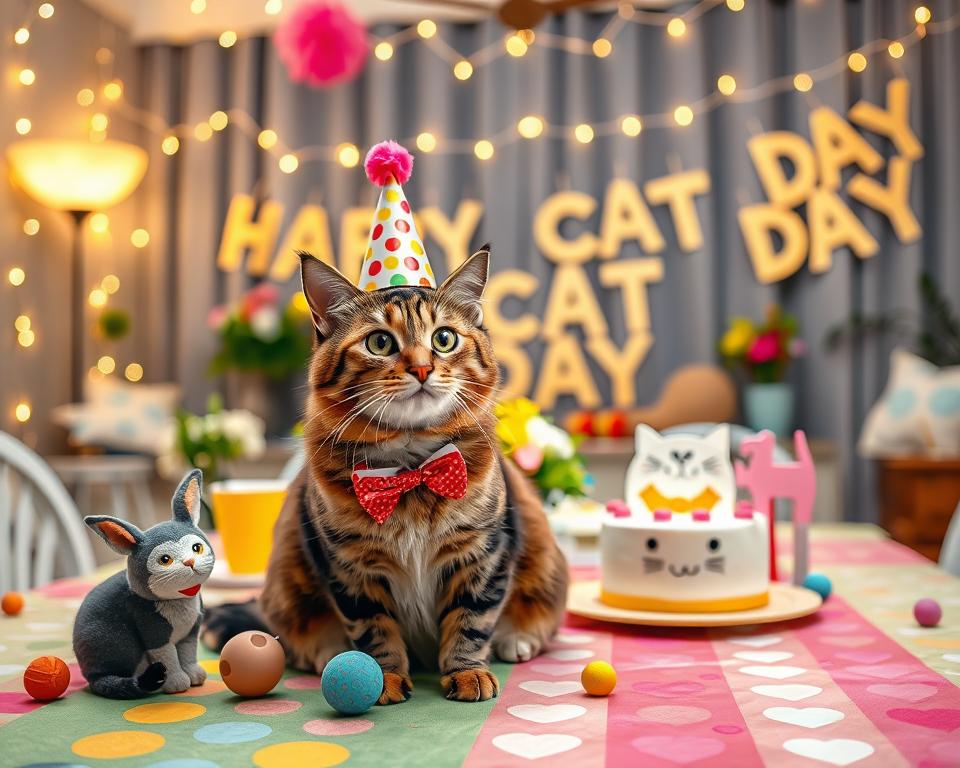 świąteczny styl kota