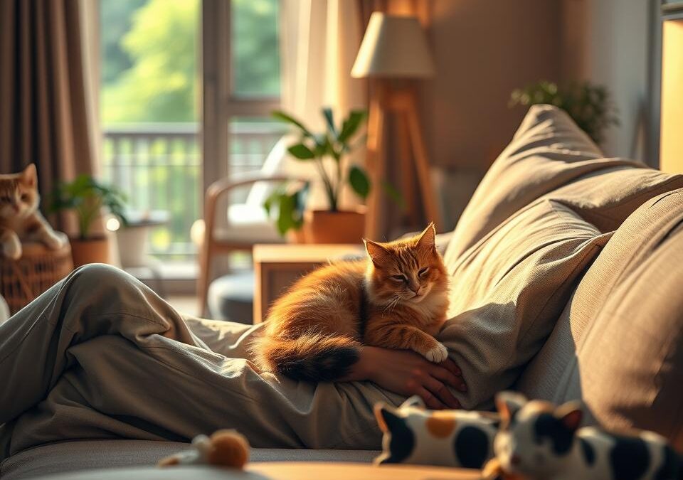 Techniki usypiania kota – Wszystko, co musisz o tym wiedzieć!