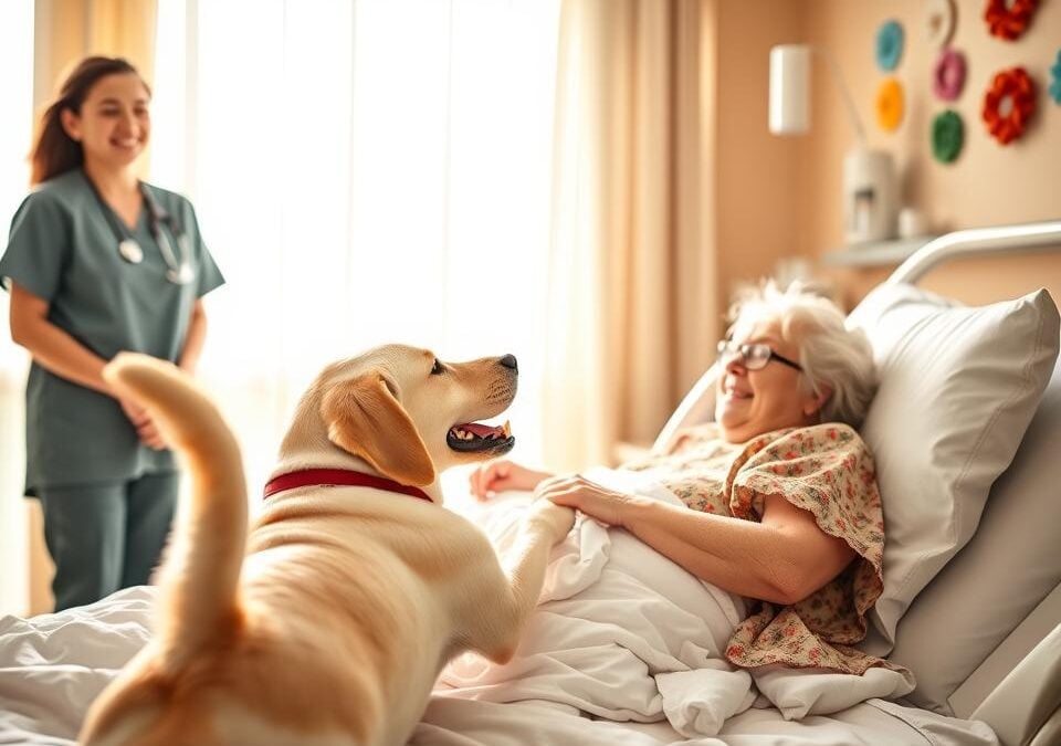 Terapeutyczne wizyty psów w szpitalach – Wszystko, co musisz o tym wiedzieć!