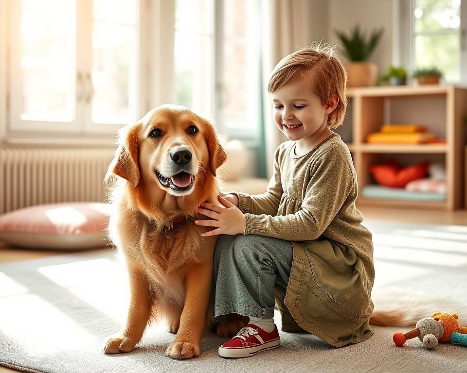 terapia-dziecieca-z-udzialem-psow terapia dziecięca z udziałem psów