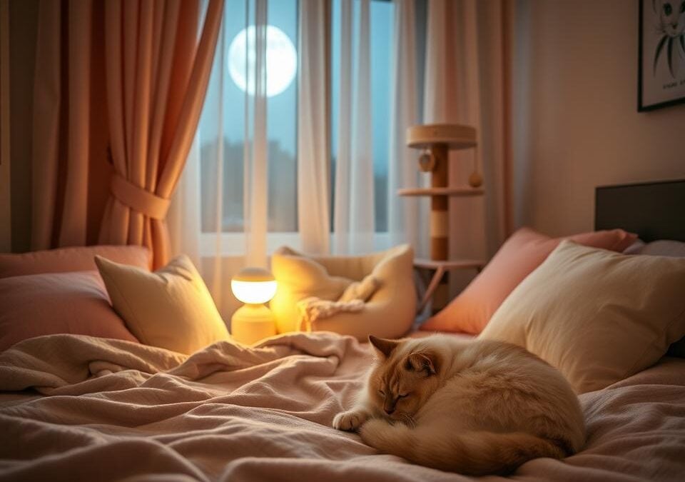 Tworzenie spokojnego środowiska snu dla kota – Wszystko, co musisz o tym wiedzieć!