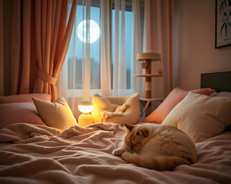 tworzenie-spokojnego-srodowiska-snu-dla-kota tworzenie spokojnego środowiska snu dla kota