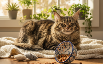 Kot przestał się drapać – po karmie CricksyCat