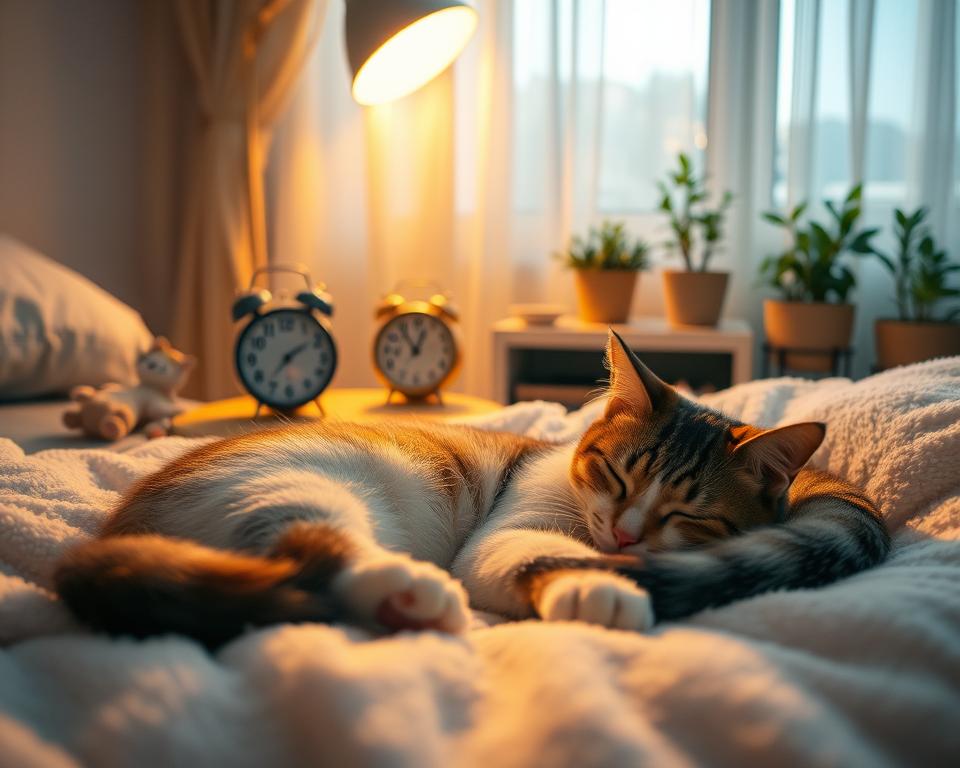 utrzymanie-rutyny-snu-kota utrzymanie rutyny snu kota