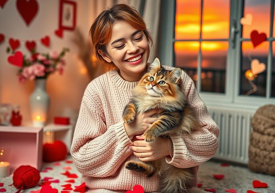 Walentynki – jak powiedzieć kotu, że go kochasz?