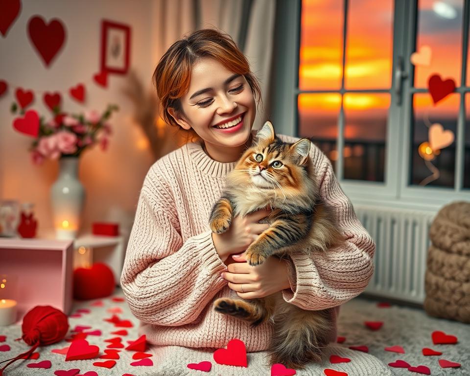 walentynkowa miłość do kota