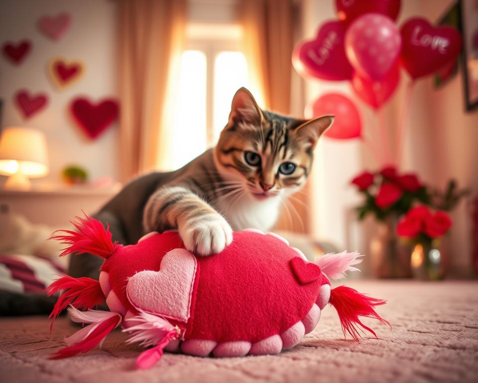 walentynkowa zabawka dla kota