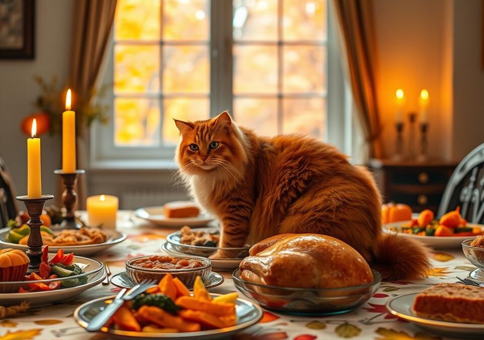 Święto Dziękczynienia i kot – wdzięczność na co dzień