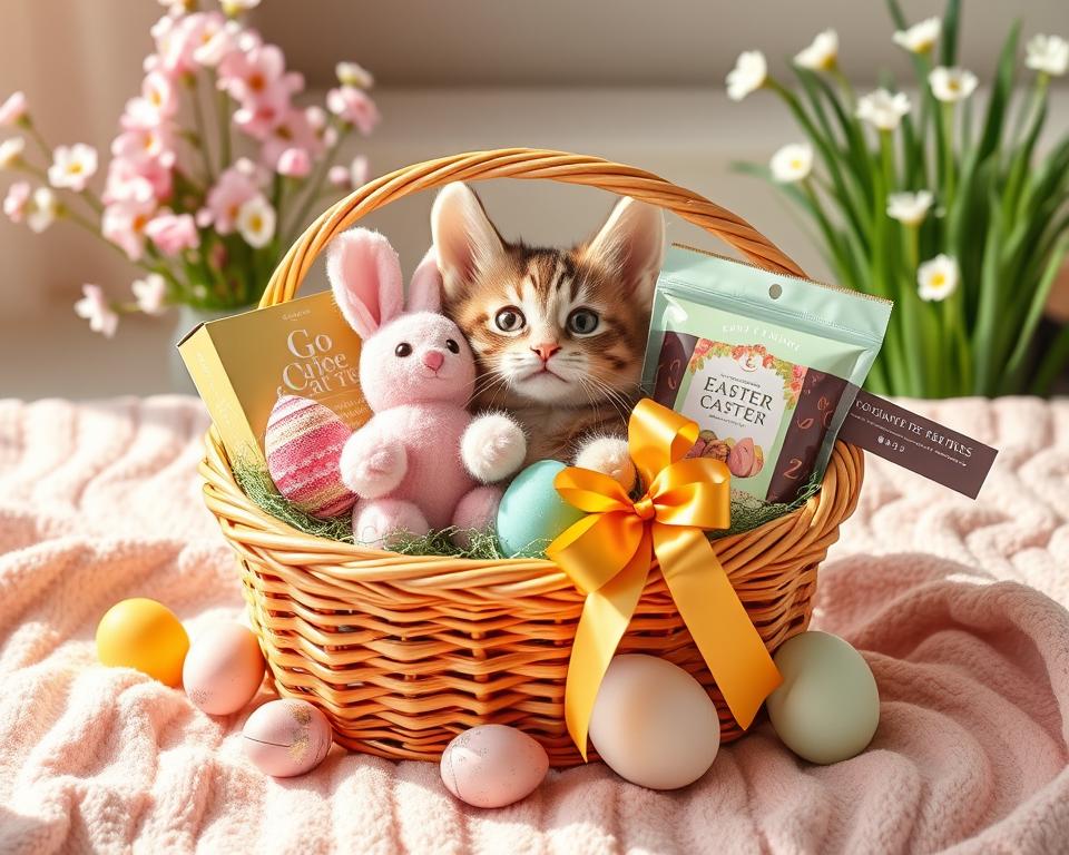 wielkanocna niespodzianka dla kota