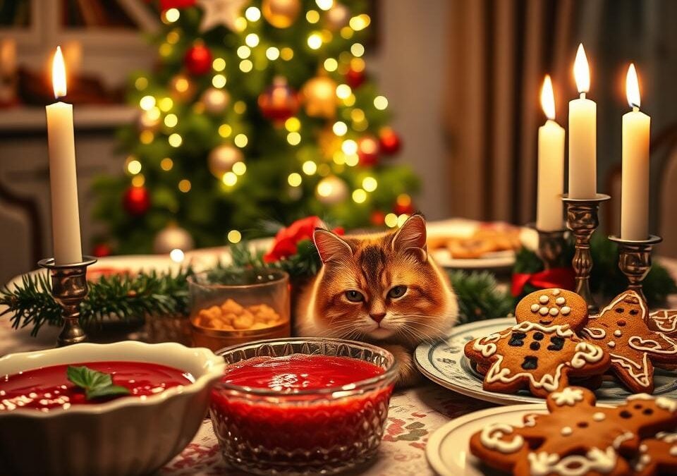 Wigilia z kotem – jak stworzyć ciepłą, domową atmosferę?