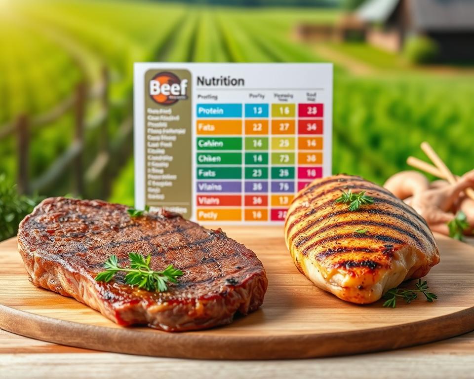 wołowina vs kurczak – wartość odżywcza
