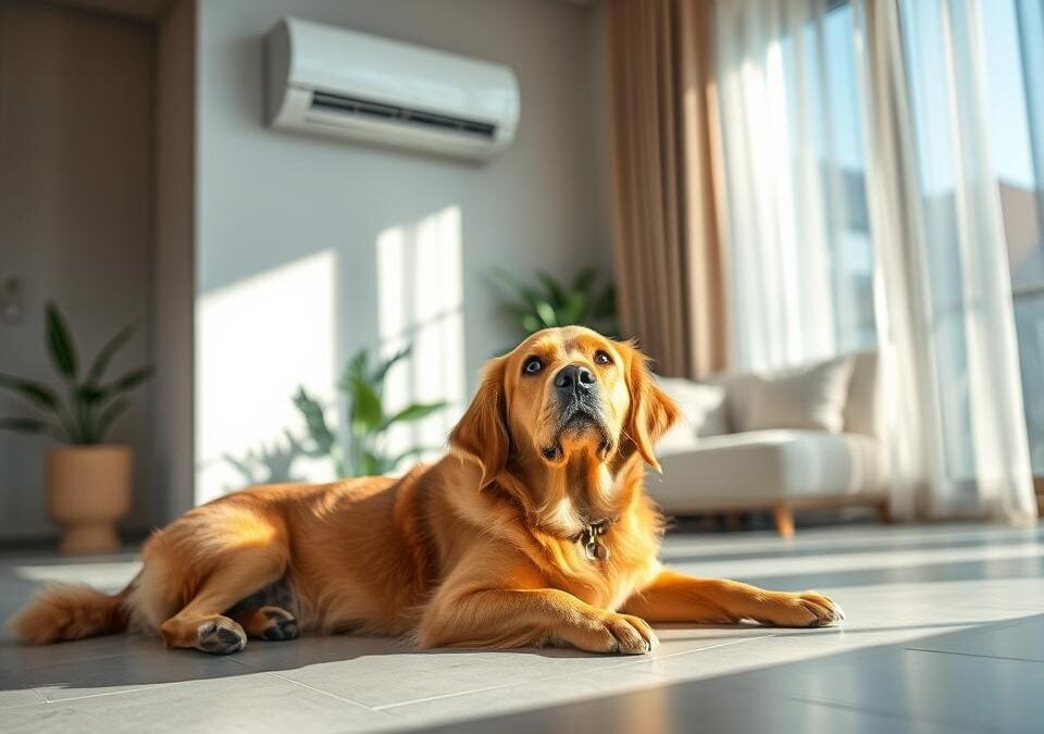 Wrażliwość psa na klimatyzację – Wszystko, co musisz o tym wiedzieć!