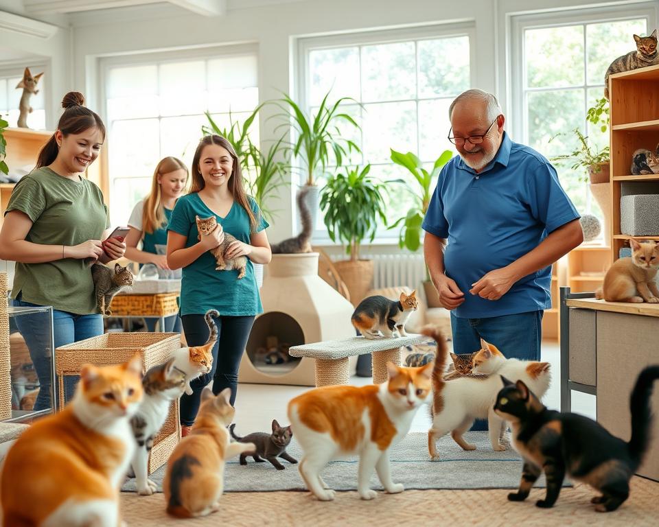 wsparcie schroniska dla kotów