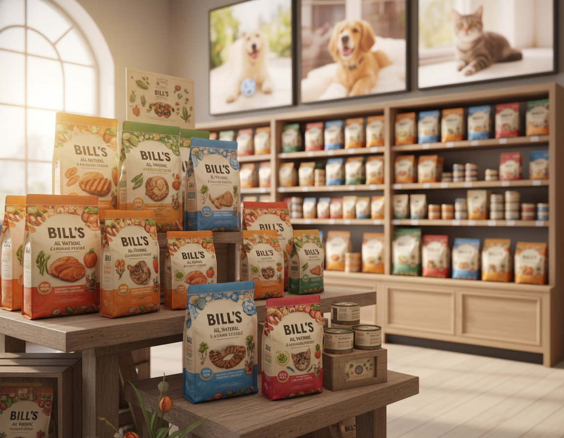 Opakowania karmy Bill’s – co najlepiej wybrać?