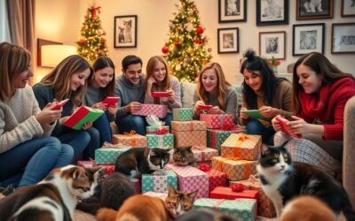 Blog o kotach 21 Gra w wymianę prezentów dla kociarzy – budowanie społeczności w święta