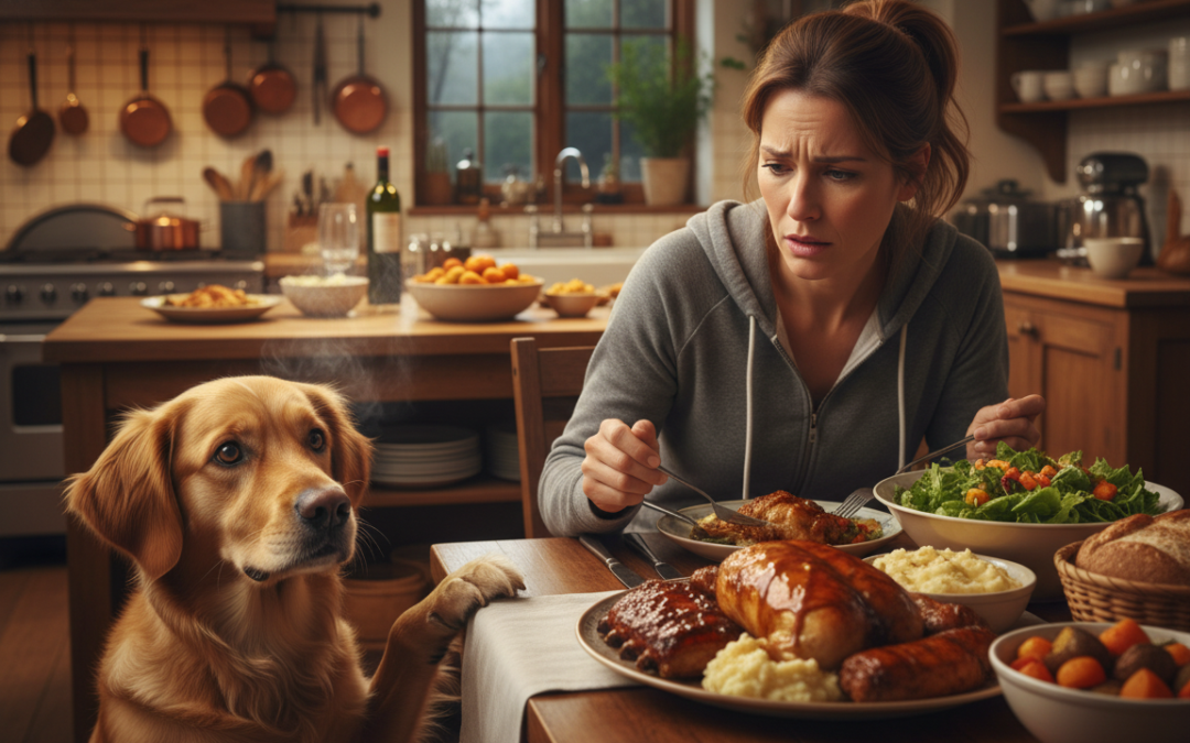 Dlaczego nie karmić psa ze stołu?