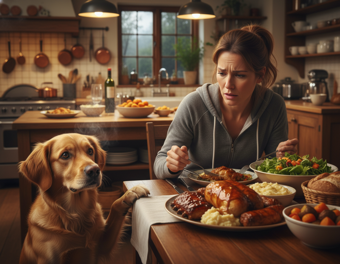Dlaczego nie karmić psa ze stołu?
