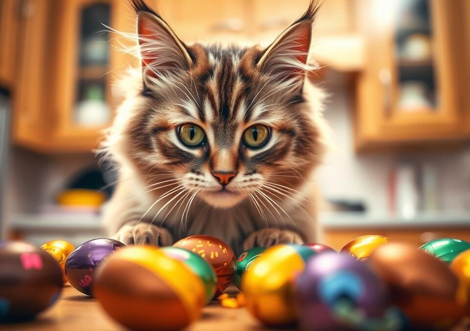 Koty i czekoladowe jajka – od czego trzymać je z dala za wszelką cenę