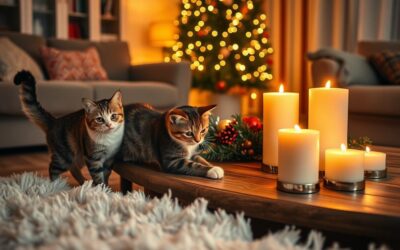 Blog o kotach 21 Koty i świece – lista świątecznych zagrożeń