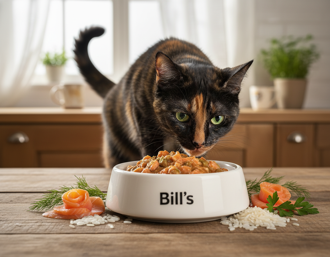 zamówienie mokrej karmy Bill’s z łososiem