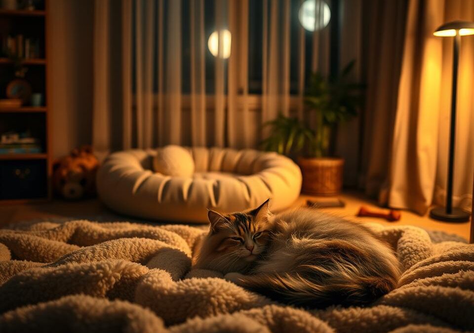 Zapewnienie nocnego spokoju kotu – Wszystko, co musisz o tym wiedzieć!
