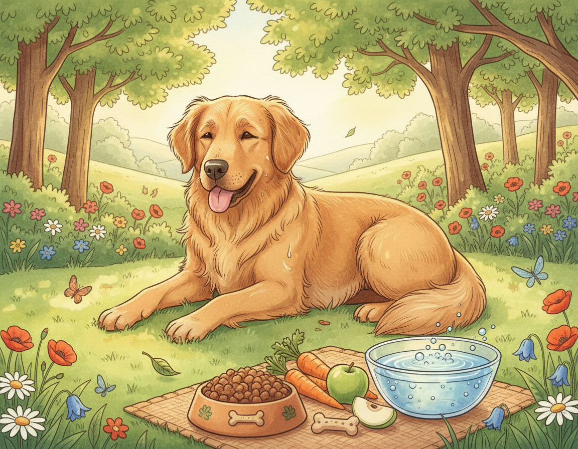 Gospodarka cieplna psa a żywienie