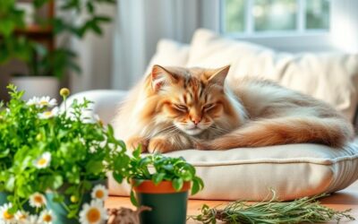 Zioła o działaniu uspokajającym dla kota – Wszystko, co musisz o tym wiedzieć!