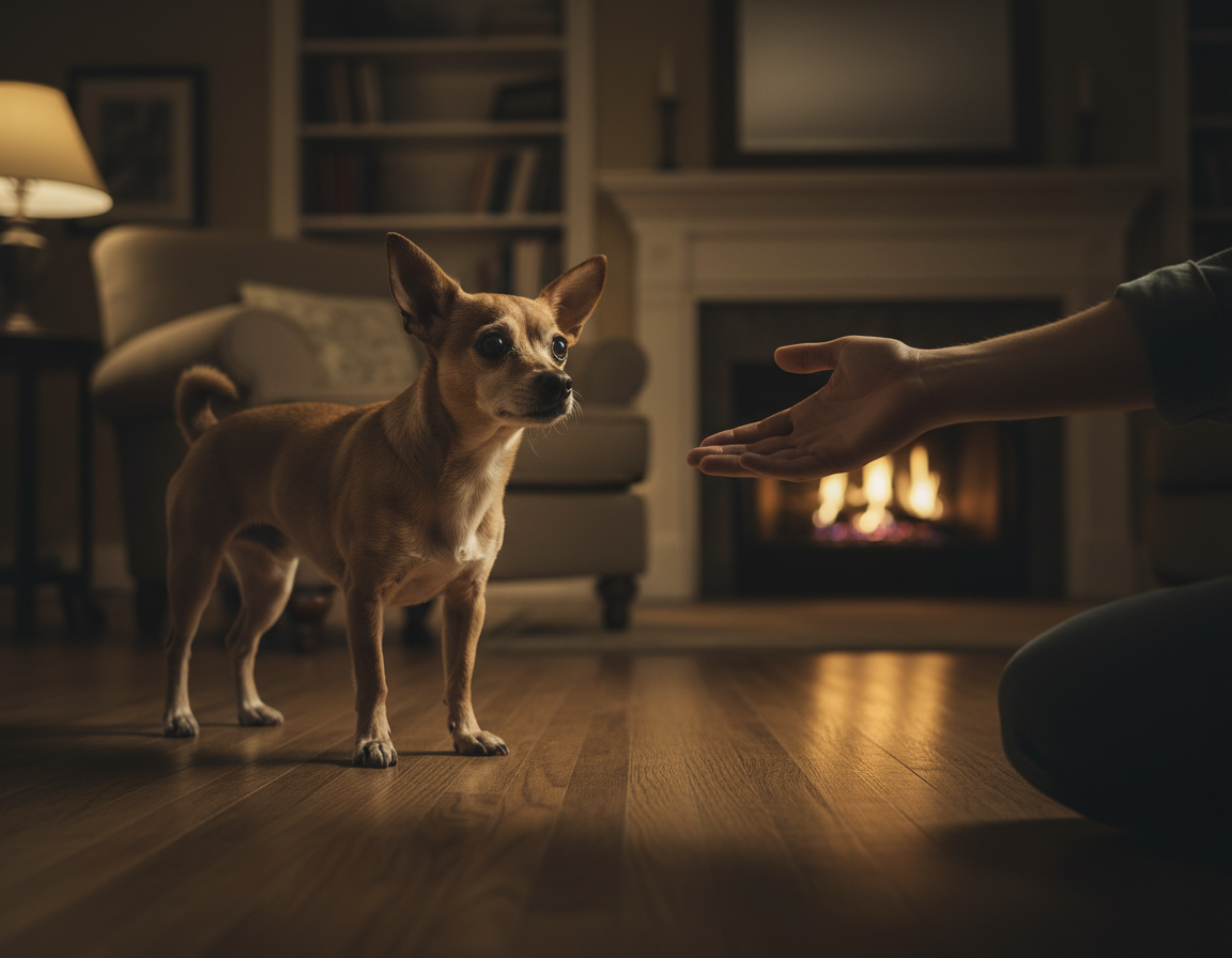 Za lękami psa często stoi niepewność