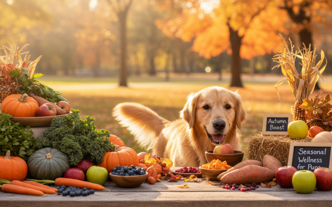 Zapotrzebowanie psów na składniki odżywcze zmienia się także wraz z porami roku