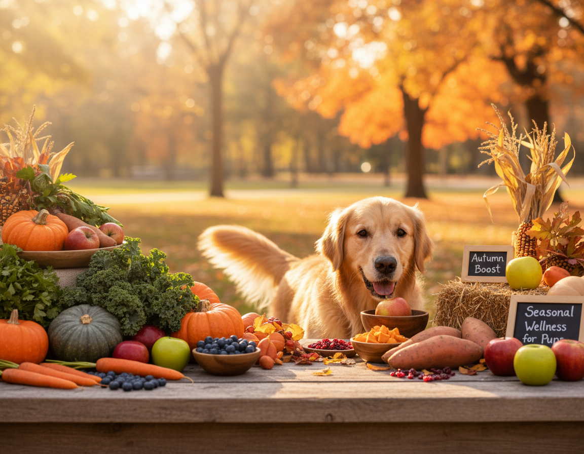 Zapotrzebowanie psów na składniki odżywcze zmienia się także wraz z porami roku