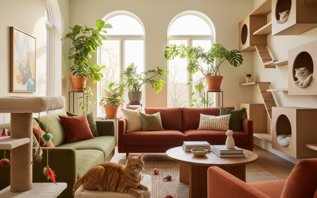 Aranżacja wnętrz przyjazna kotom – Wszystko, co musisz o tym wiedzieć!