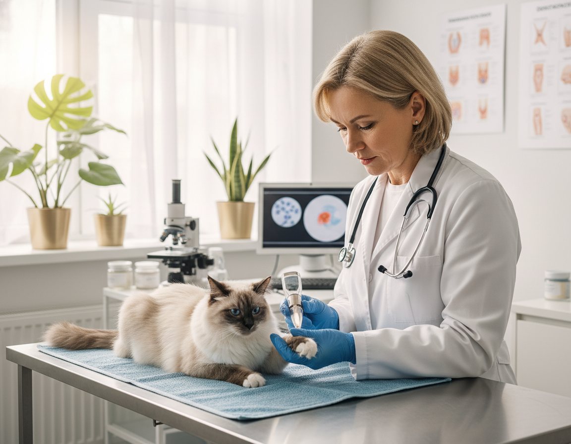 badanie dermatologiczne kota