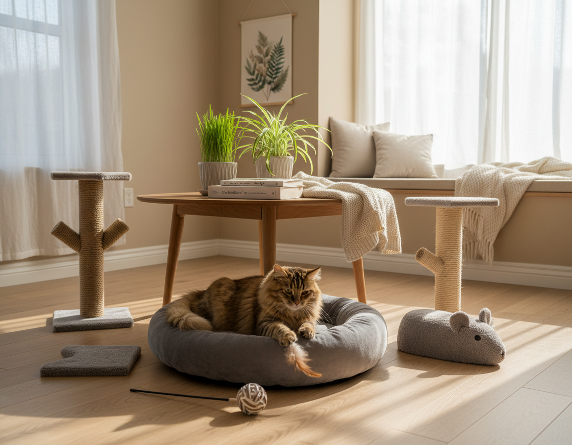 Bezpieczeństwo kota w domu – Wszystko, co musisz o tym wiedzieć!