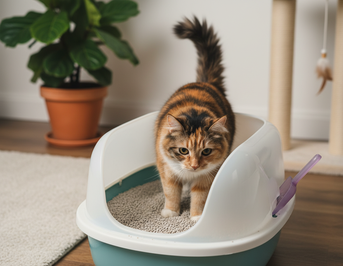 bezpyłowy żwirek dla kota