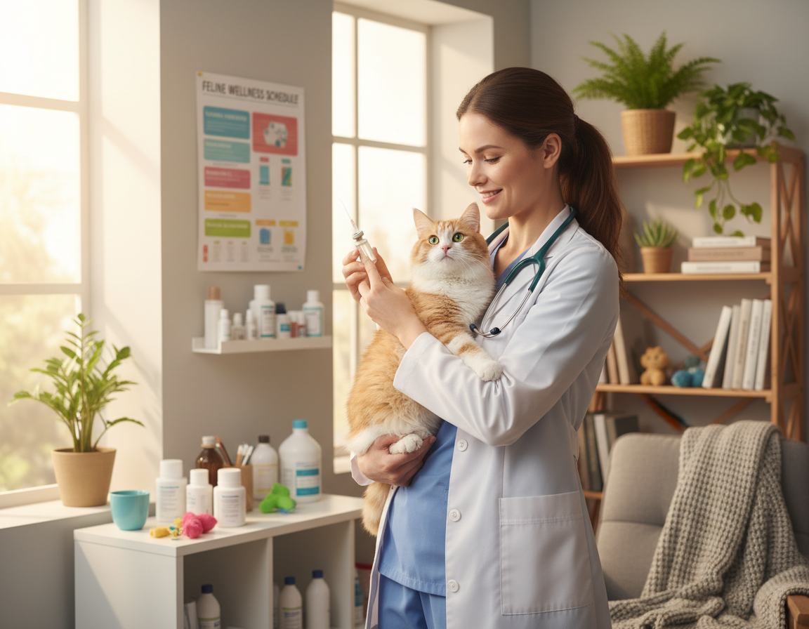 coroczne szczepienia kota