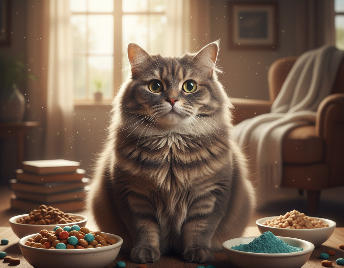 cynk a zdrowie sierści kota