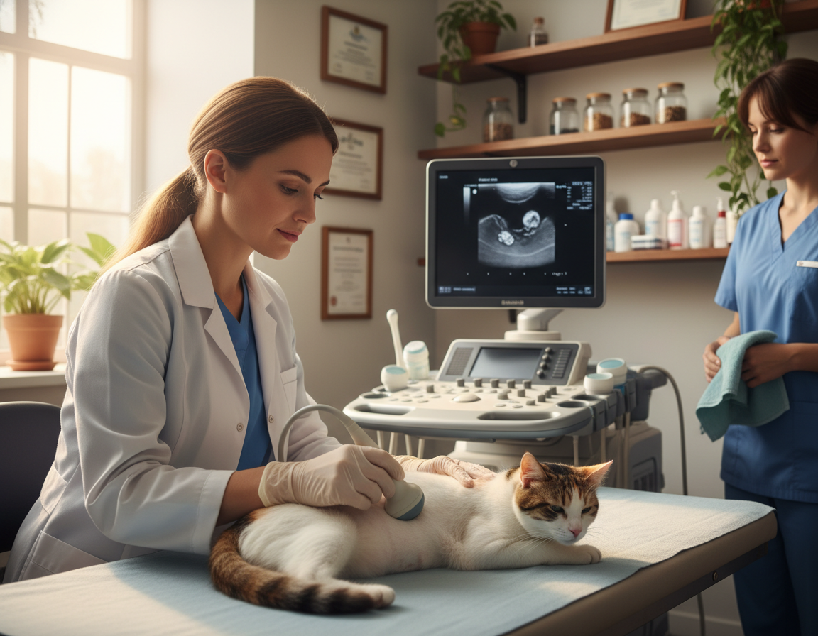 Diagnostyka ultrasonograficzna u kota – Wszystko, co musisz o tym wiedzieć!