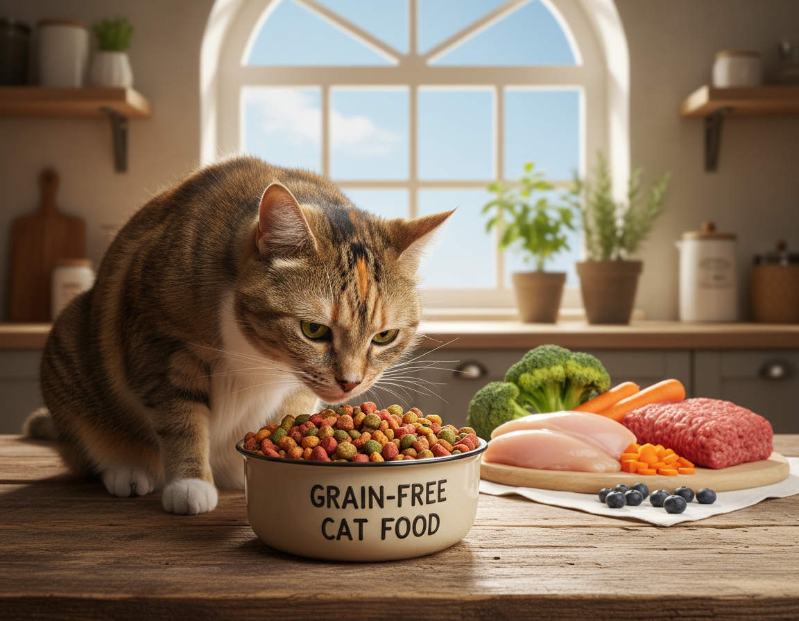 dieta bezzbożowa dla kota