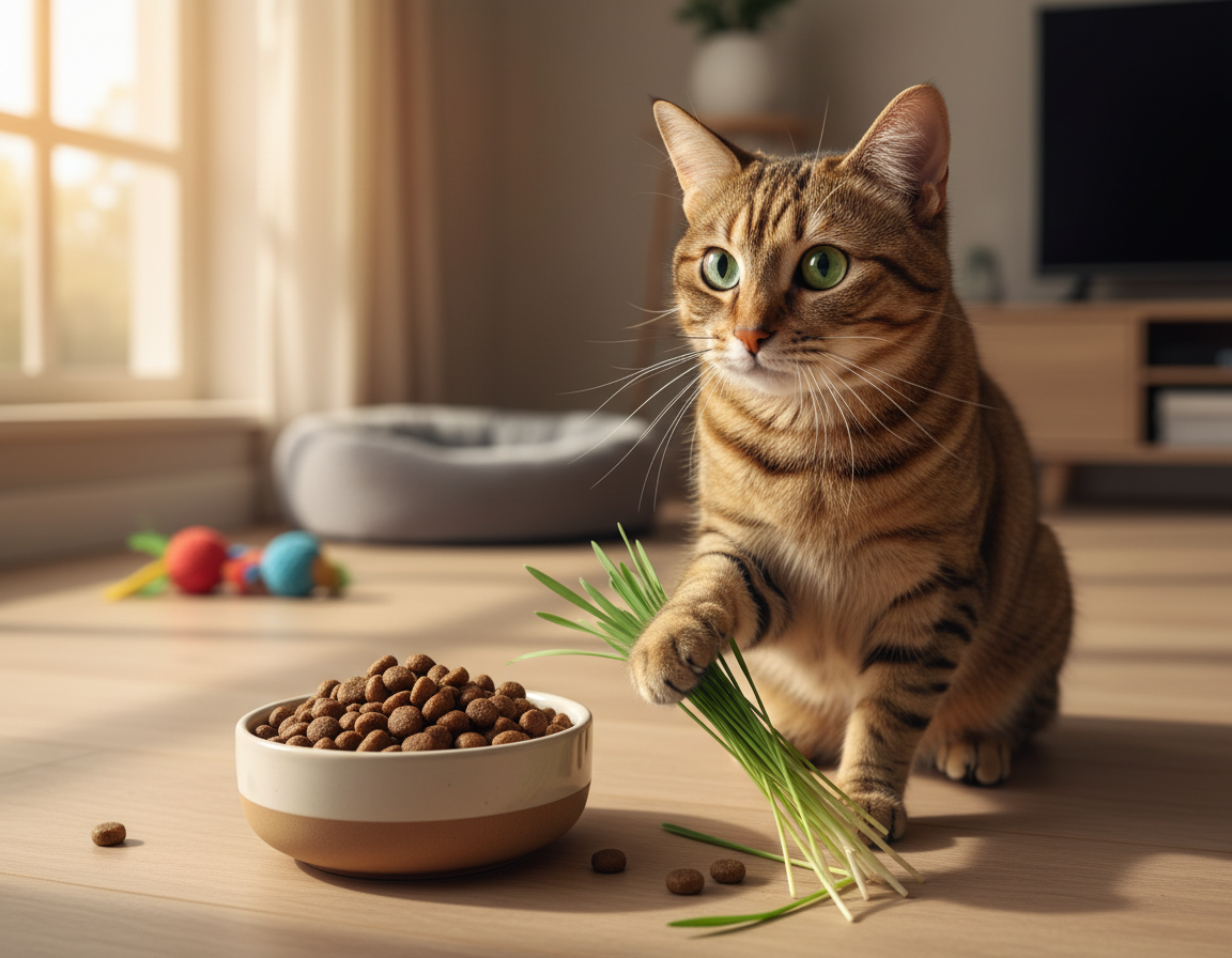 dieta przeciw kulom włosowym u kota