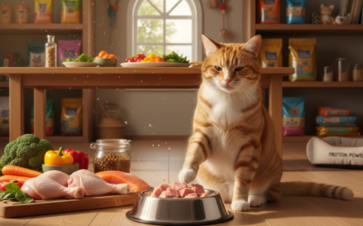 Dieta wysokobiałkowa dla kota – Wszystko, co musisz o tym wiedzieć!